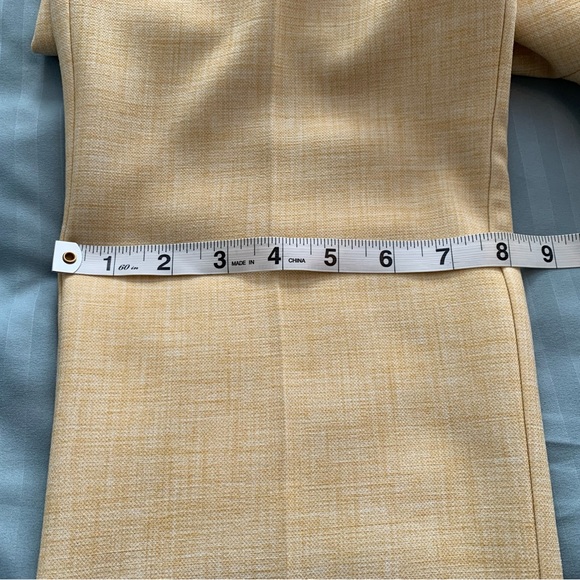 NWOT Ann Taylor suit in lemon yellow - Picture 15 of 16